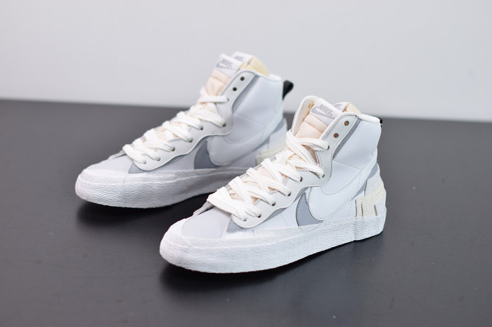 SACAI X NIKE BLAZER MID WHITE BV0072-100 - CCSHOES