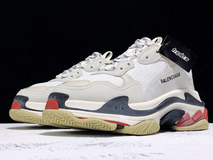 BLCG Triple S White Black Red 533882 W09E1 9000 - CCSHOES