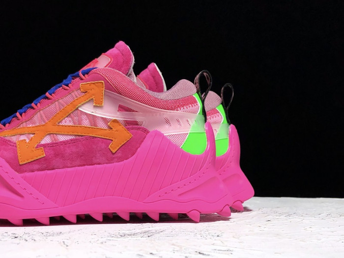 OFF-WHITE C/O ODSY-1000 SNEAKER ROSE RED - CCSHOES