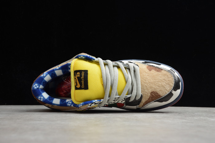 NIKE DUCK LOW PRO WHITE RED YELLOW 318403-175 - CCSHOES