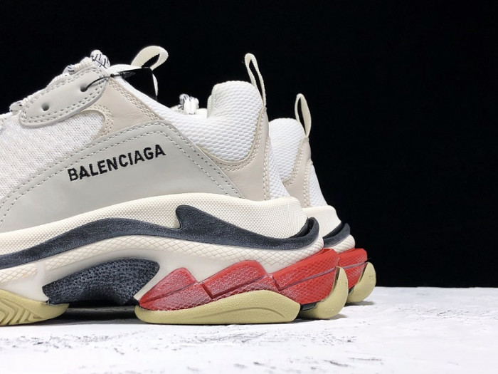 BLCG Triple S White Black Red 533882 W09E1 9000 - CCSHOES