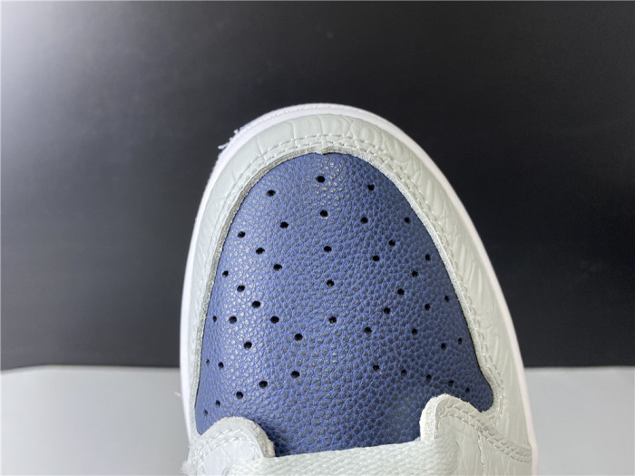 Air Jordan 1 Grey Navy Blue CW8576-200 - CCSHOES