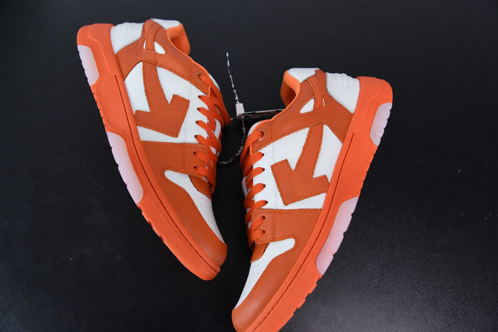 OFF WHITE™ C/O VIRGIL ABLOH OUT OF OFFICE LOW-TOP LEATHER SNEAKERS "OOO" - CCSHOES
