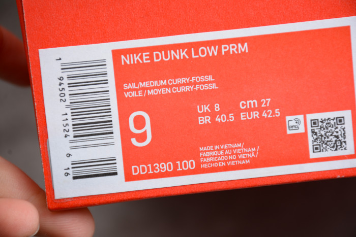 Nike Dunk Low Medium Curry DD1390-100 - CCSHOES