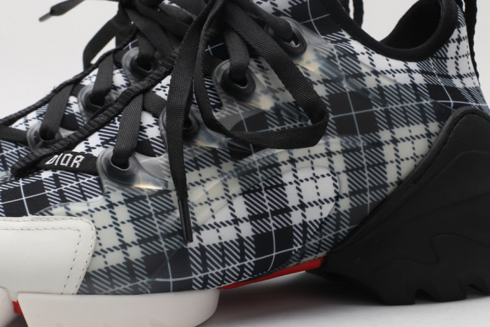 DR-CONNECT BLACK PLAID - CCSHOES