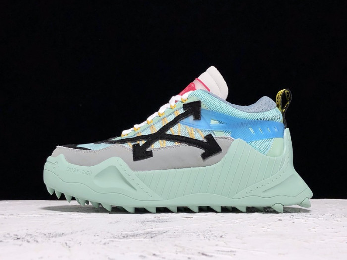 OFF-WHITE C/O ODSY-1000 SNEAKER GREEN - CCSHOES