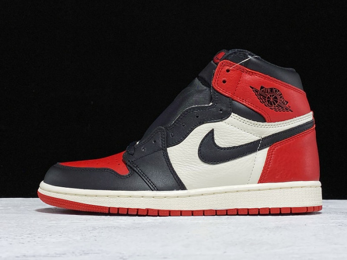 Air Jordan 1 Retro High OG Bred Toe 555088-610 - CCSHOES