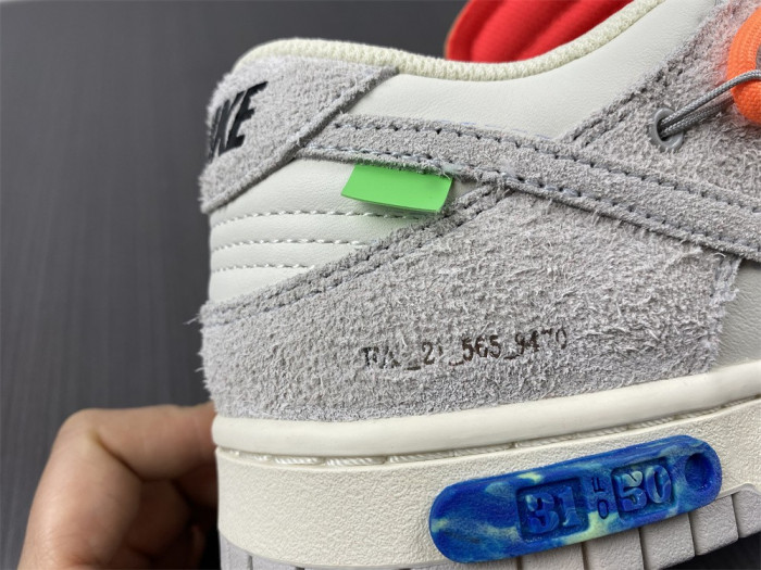 Nike Dunk Low Off-White Lot 31 DJ0950-116 - CCSHOES