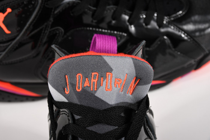 Air Jordan 7 Retro Black Patent 313358-006 - CCSHOES