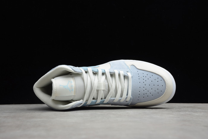 Air Jordan 1 Mid Mixed Textures Blue DA4666-100 - CCSHOES