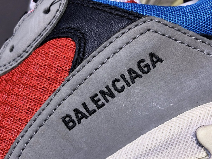 BLCG Triple S Grey Red Blue (2018 Reissue) 533883 W0902 4365 - CCSHOES