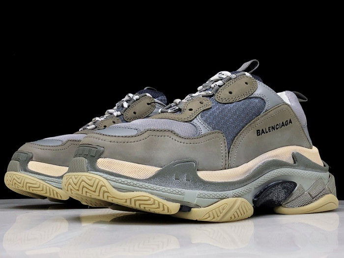 BLCG Triple S Grey Beige 656686 W06G01 1022 - CCSHOES