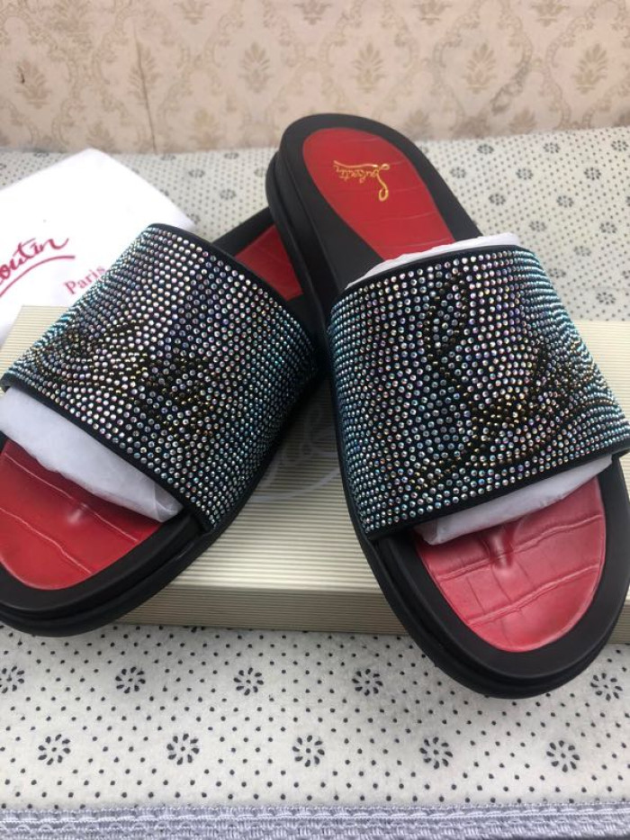 CHRISTIAN LOUBOUTIN SLIPPERS - CCSHOES