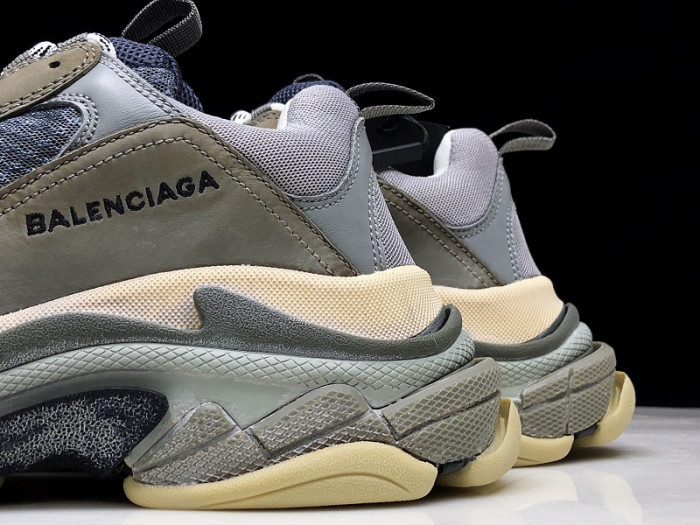 BLCG Triple S Grey Beige 656686 W06G01 1022 - CCSHOES