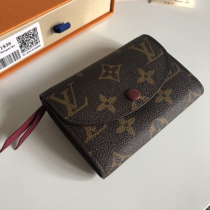 LOUI VUITTO WALLET PURPLE RED M41939 11*8 - CCSHOES