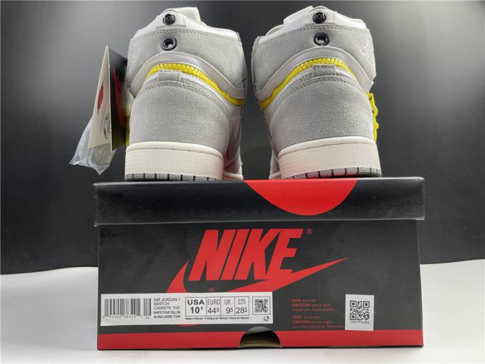 Air Jordan 1 High Switch Light Smoke CW6576-100 - CCSHOES