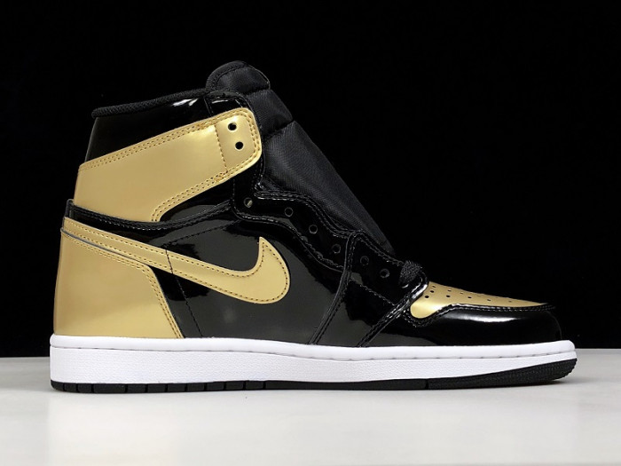 Air Jordan 1 Retro High Glod Toe 861428-007 - CCSHOES