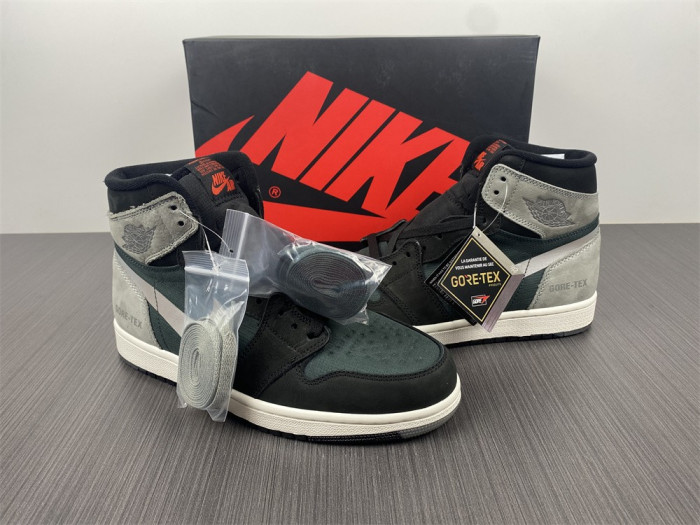Jordan 1 Retro High Element Gore-Tex Black Particle Grey DB2889-001 - CCSHOES