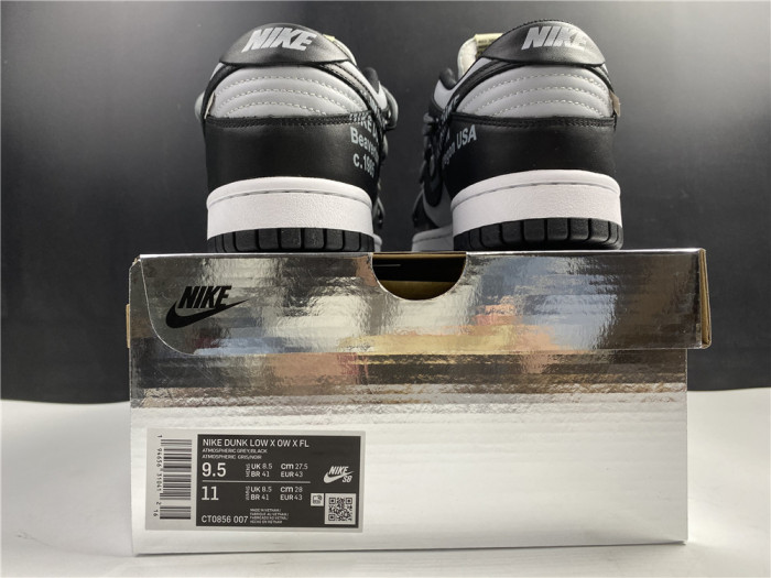 OFF-WHITE X NIKE DUNK LOW CT0856 007 - CCSHOES