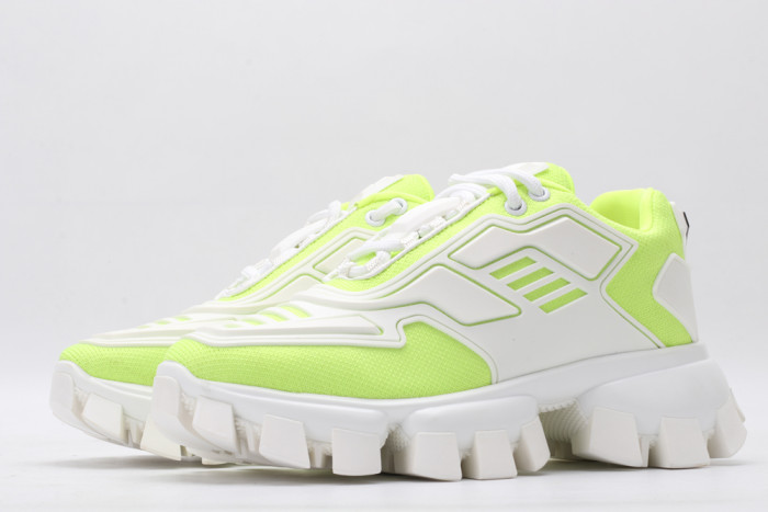 PRAD CLOUDBUST THUNDER KNIT GREEN AND WHITE - CCSHOES