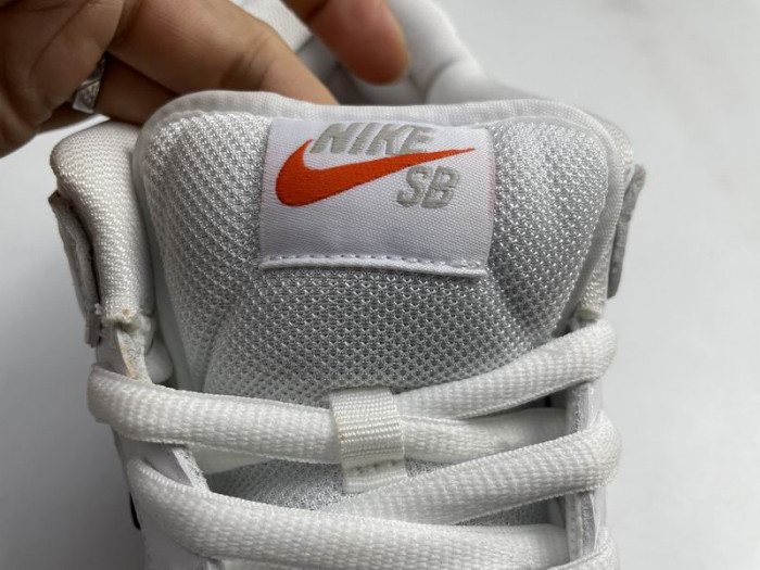 Nike SB Dunk Low Orange Label White Navy CZ2249-100 - CCSHOES