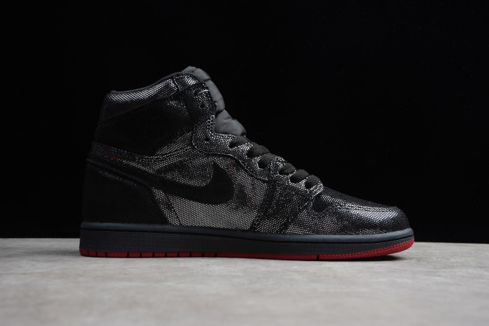 Air Jordan 1 Retro High OG Black/Gym Red DC7071-001 - CCSHOES