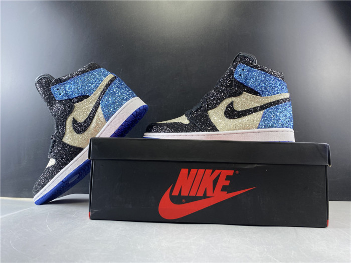 FRAGMENT DESIGN X AIR JORDAN 1 “GLITTER” CK5566-400 - CCSHOES