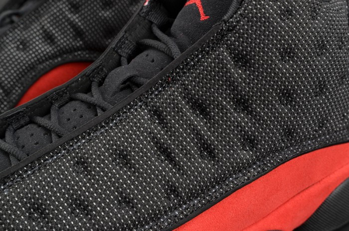 Air Jordan 13 Retro“Bred” black/ red mens 414571-004 - CCSHOES