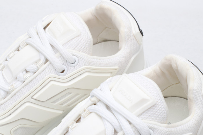 PRAD CLOUDBUST THUNDER KNIT WHITE - CCSHOES