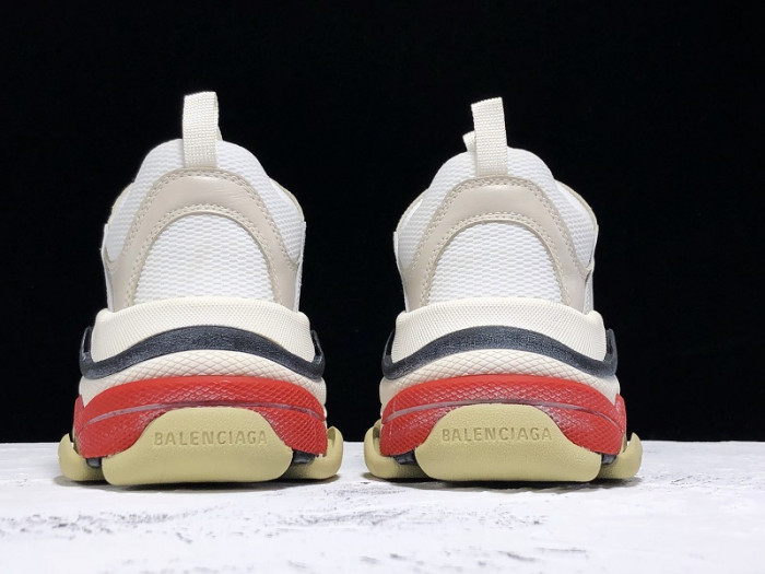 BLCG Triple S White Black Red 533882 W09E1 9000 - CCSHOES
