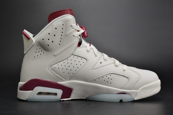 Air Jordan 6 Retro “Maroon” white 384664-116 - CCSHOES