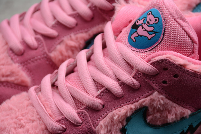 GRATEFUL DEAD NIKE SB DUNK LOW PINK BEAR CJ5378 600 - CCSHOES