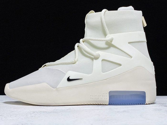 Nike Air Fear Of God 1 Sail Black AR4237-100 - CCSHOES