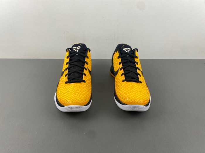 NIKE KOBE 6 PROTRO “LIGHTBULB” BLACK YELLOW 429659-700 - CCSHOES
