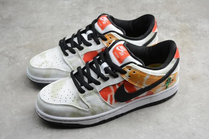 NIKE SB DUNK LOW RAYGUN TIE-DYE WHITE BQ6832-101 - CCSHOES