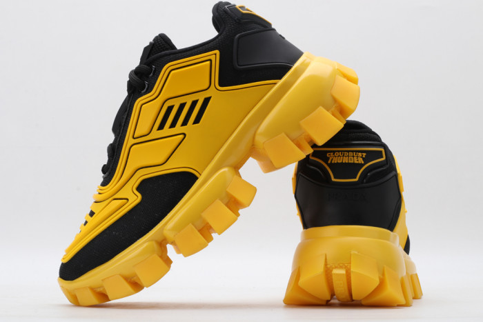 PRAD CLOUDBUST THUNDER KNIT YELLOW AND BLACK - CCSHOES