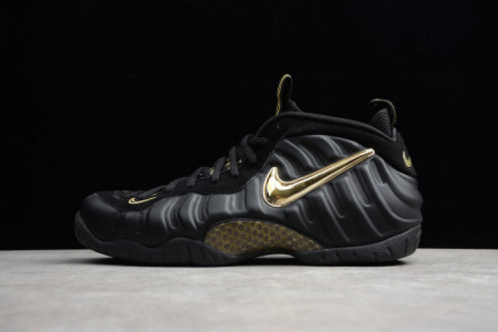 AIR FOAMPOSITE PRO BLACK METALLIC GOLD 624041-009 - CCSHOES