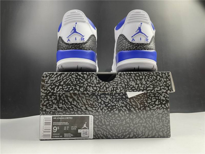 Air Jordan 3 “Racer Blue” CT8532-145 - CCSHOES