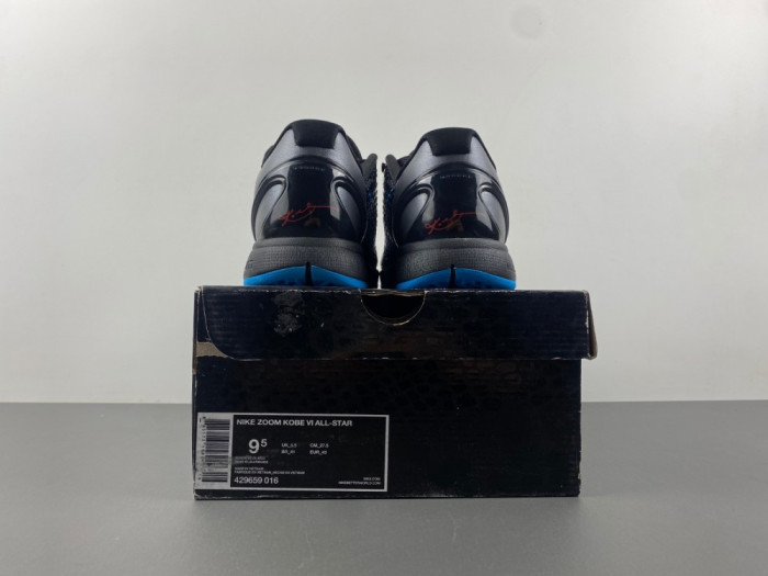 NIKE ZOOM KOBE 6 “DARK KNIGHT” 429659-016 - CCSHOES