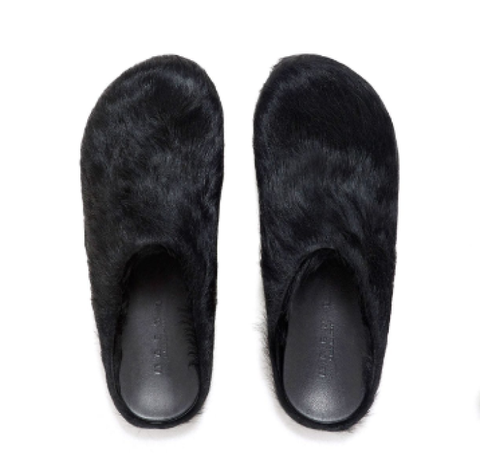 Fussbet Sabot calf-hair slippers - CCSHOES
