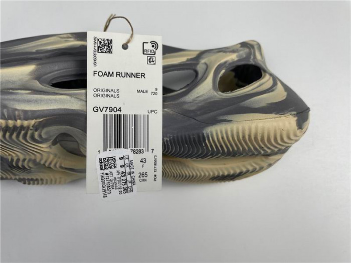 Adidas Yeezy Foam RNNR MXT Moon Gray GV7904 - CCSHOES