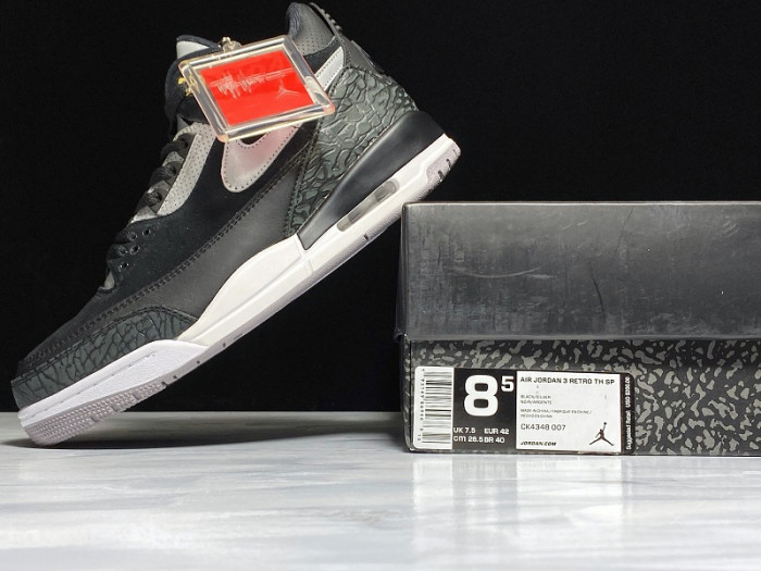 Air Jordan 3 Tinker Black/Cement Grey CK4348-007 - CCSHOES