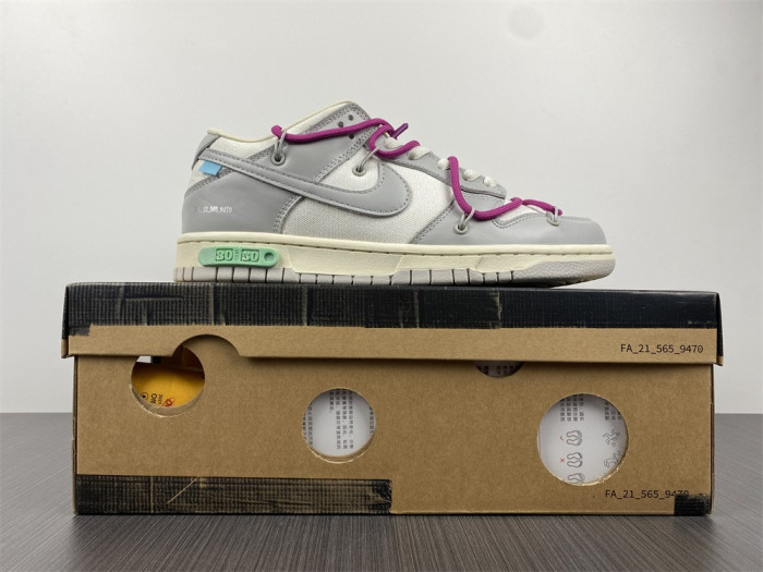 Off-White x Dunk Low 'Lot 30 of 50' DM1602-122 - CCSHOES