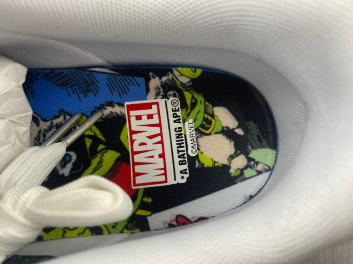 A BATHING APE MARVEL BAPE STA - CCSHOES