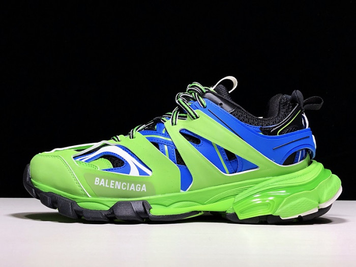 BLCG Track Trainers Green Blue 542023 W1GB8 - CCSHOES