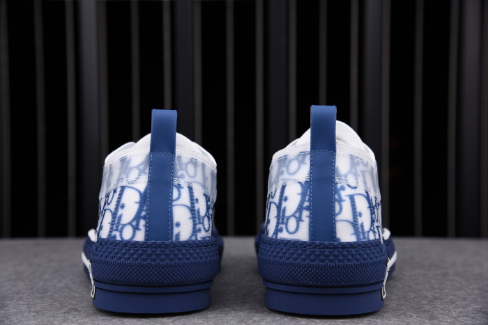 DR B23 Low Top Oblique Sneaker Blue - CCSHOES