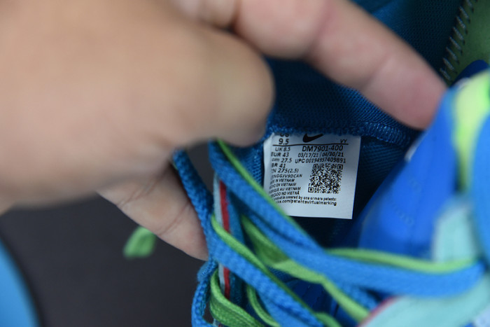 Nike Blazer Low sacai KAWS Blue DM7901-400 - CCSHOES