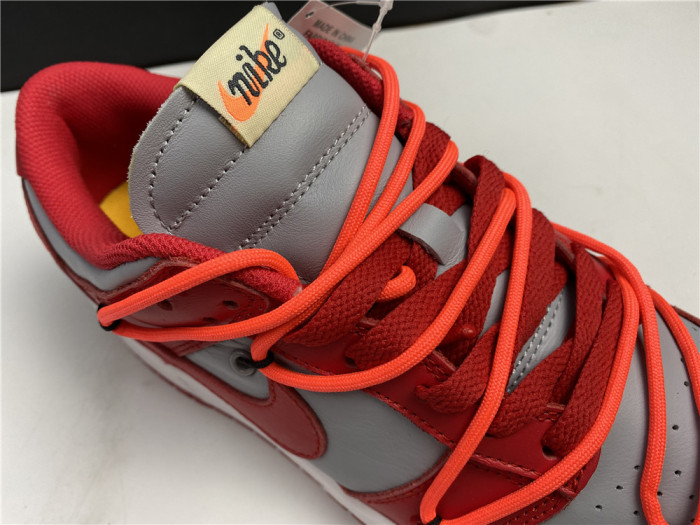 OFF-WHITE x Dunk Low 'University Red' CT0856-600 - CCSHOES