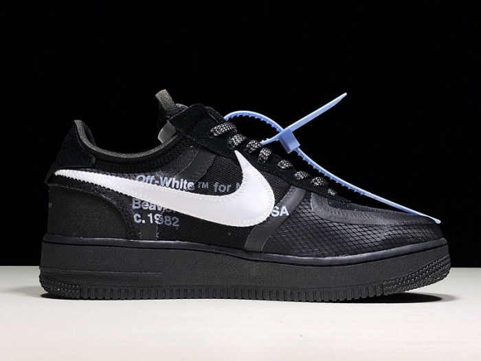 AIR FORCE 1 LOW OFF-WHITE BLACK WHITE AO4606-001 - CCSHOES