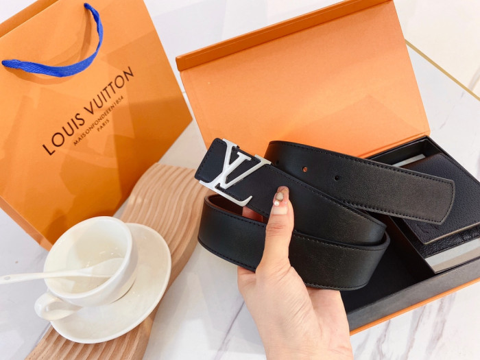 LV Wallet & Belt Set (3.8 CM) - CCSHOES